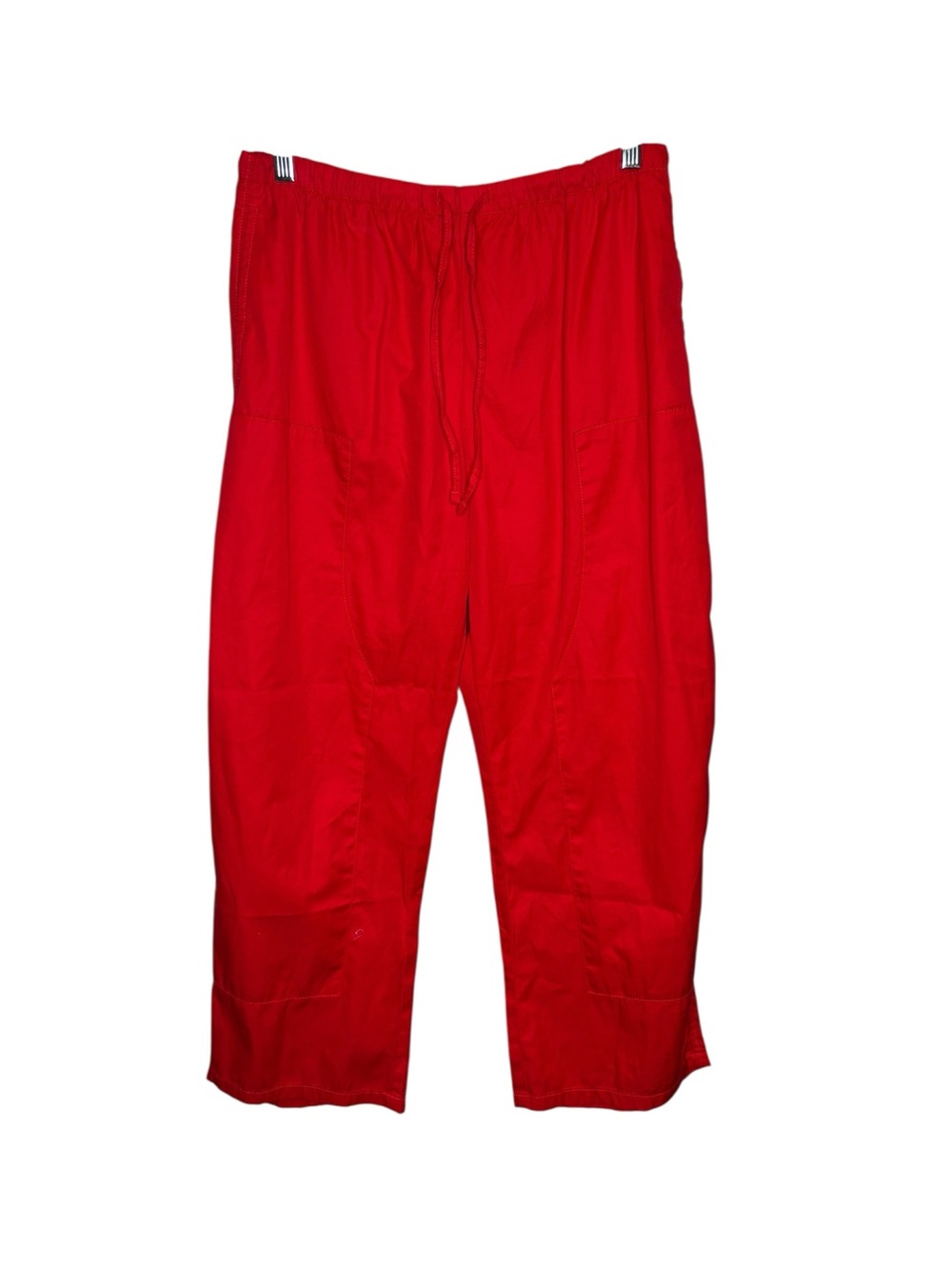 Gap Poplin Easy Double-Knee Barrel Pants M Red - Picture 2 of 10